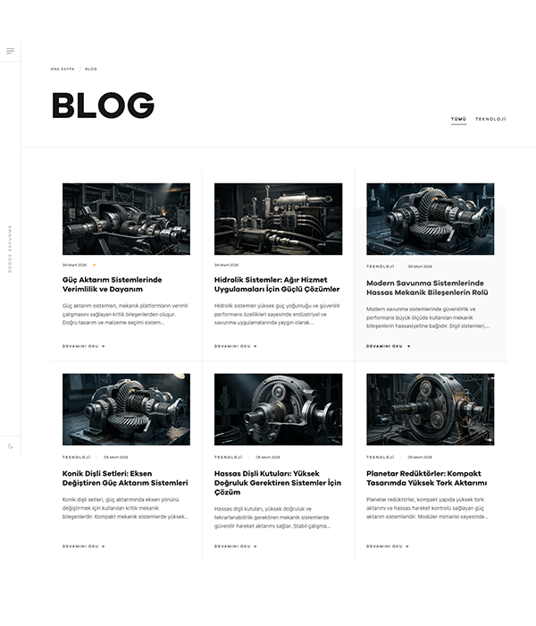 Savunma Sanayi - Blog