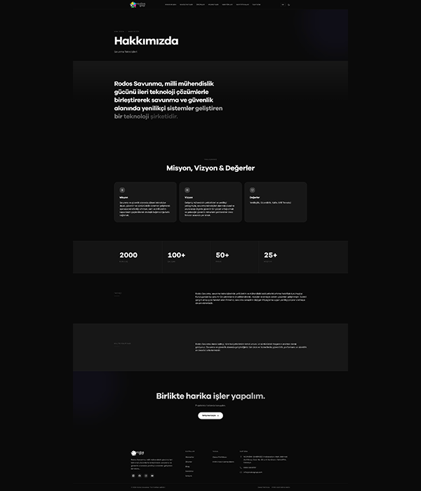 Savunma Sanayi - Hakkımızda dark