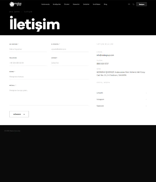  Savunma Sanayi - İletisim