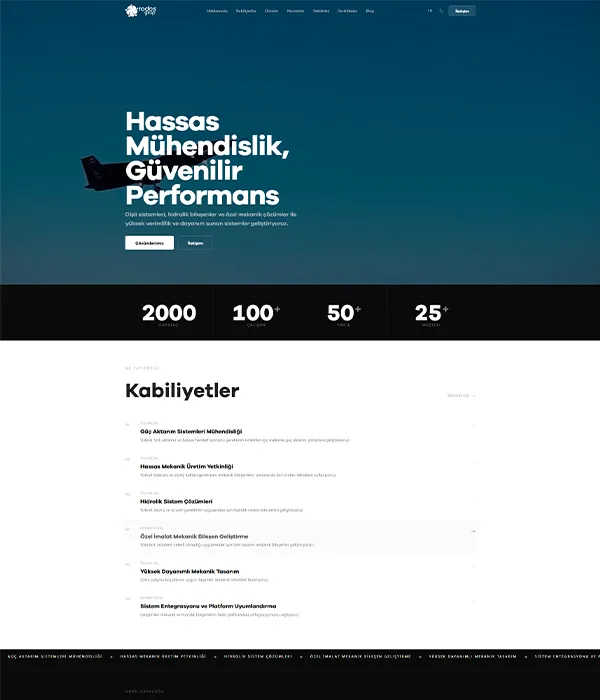 Savunma Sanayi - Karşılama