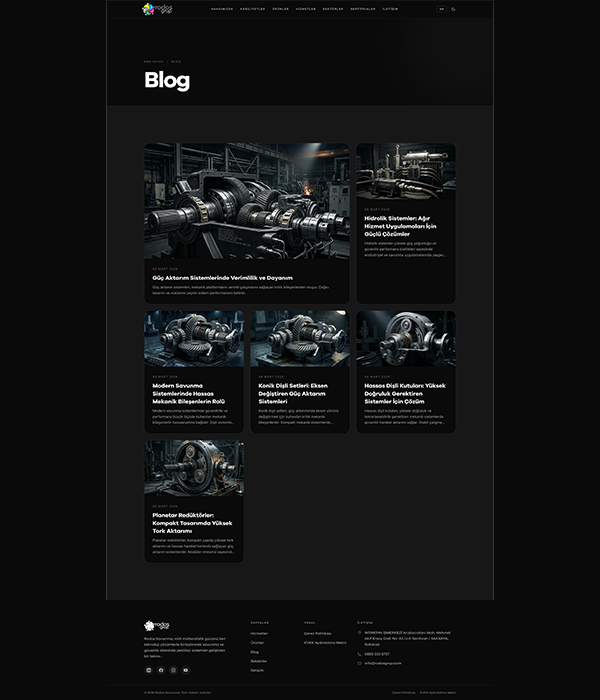  Savunma Sanayi - Blog dark