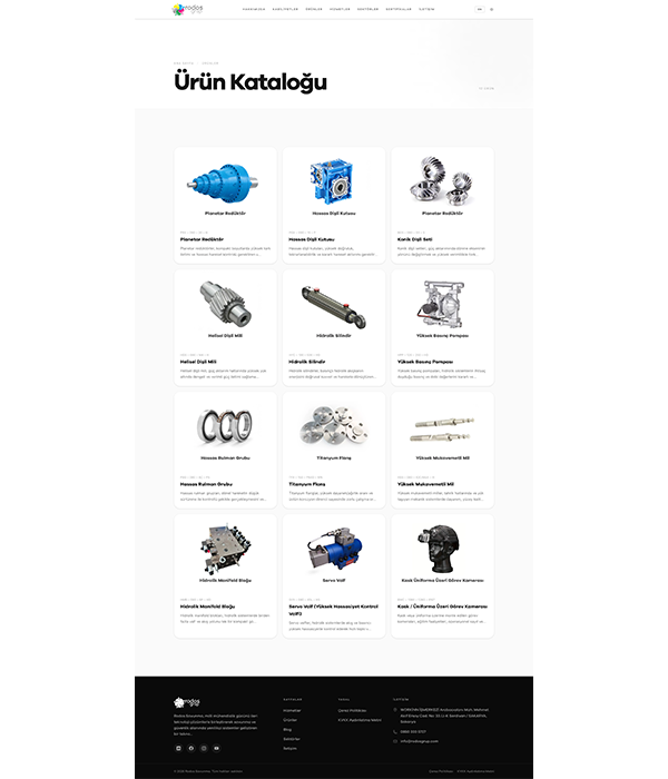 Savunma Sanayi - Ürünler